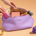 MINARA Travel Size Vanity Makeup Pouch - Lavender
