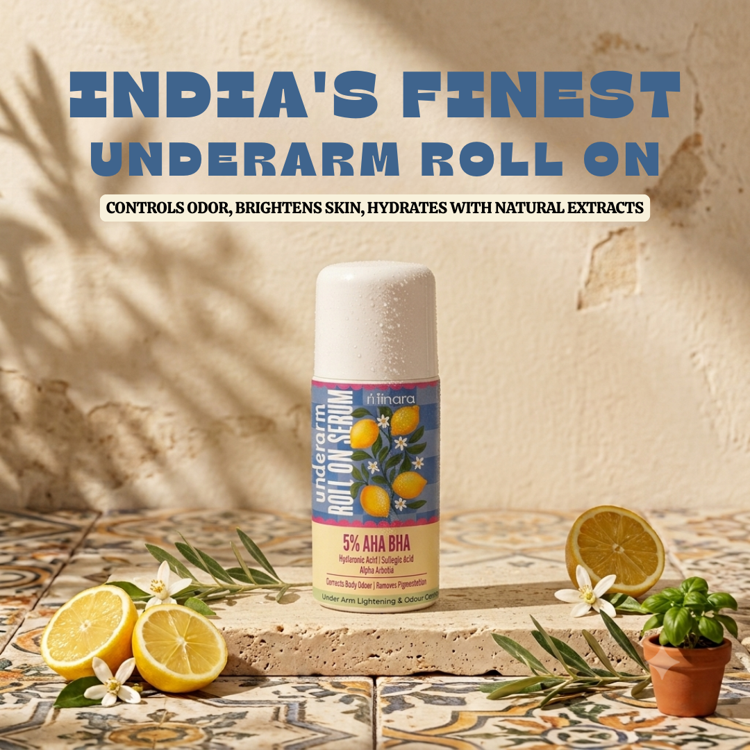 MINARA Bright Glow Underarm Roll-On | Reduces Pigmentation & Tan