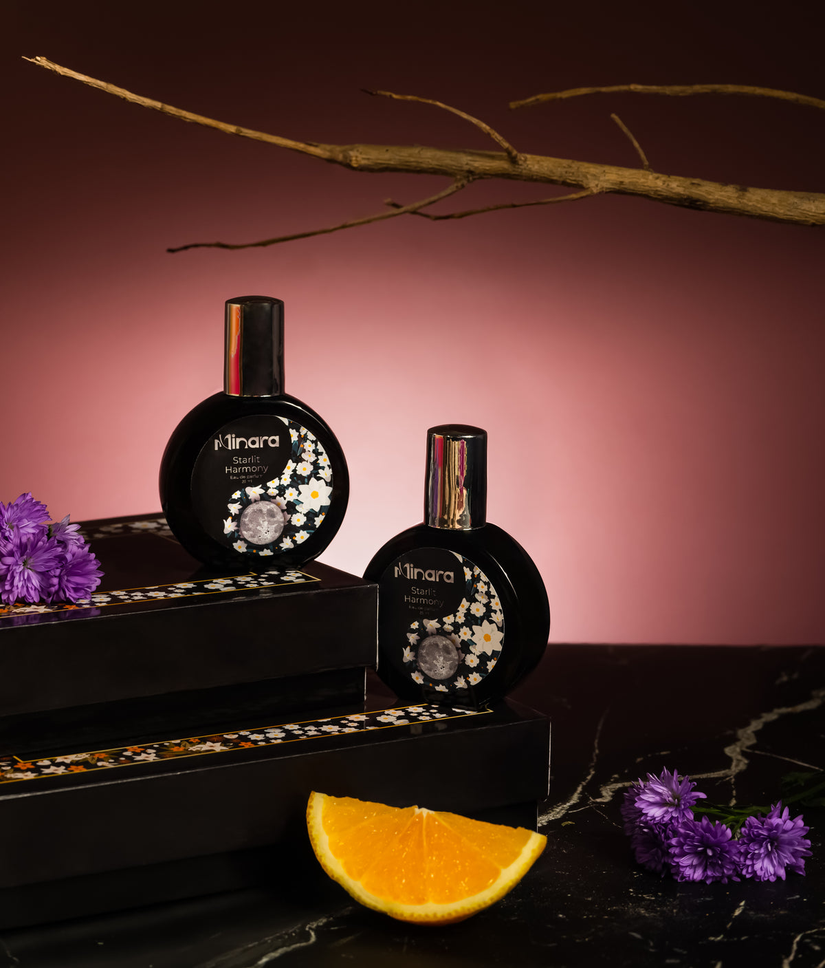 MINARA  Luxury Woman Eau De Parfum Gift Set 2x25 ml for Women Eau de Parfum - From Day to Night